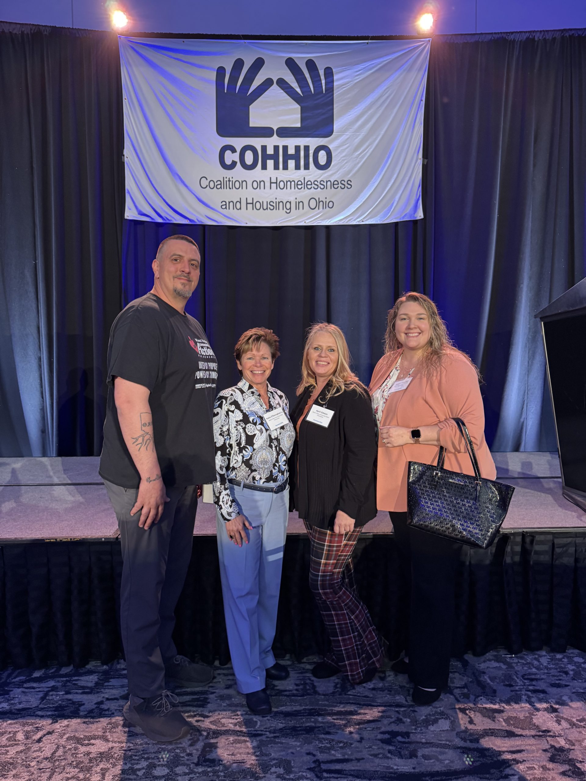 Group of people at a conference
